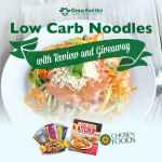 Low Carb Pasta Recipe with Review and Giveaway