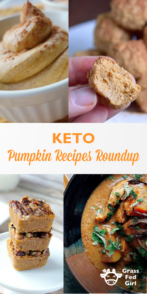 Low Carb Keto Pumpkin Recipes Roundup