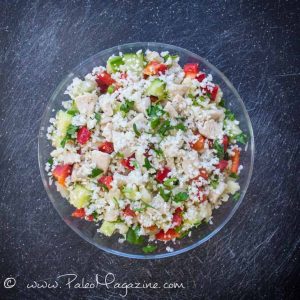 Paleo Chicken Couscous salad