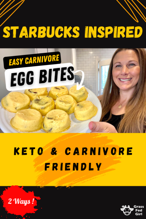 Easy Carnivore Starbucks Egg Bite Recipe Pinterest